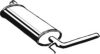 RENAULT 7700704608 End Silencer